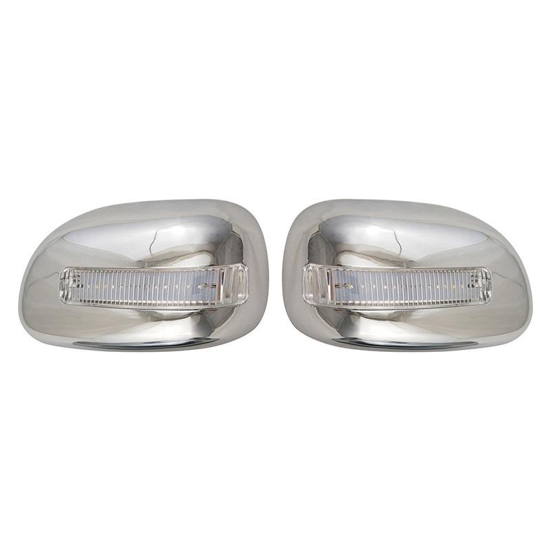 ABS Plastic Car Rearview Accessories Door Mirror Cover With Led For Toyota Premio T240 2002 2003 2004 2005 2006 2007 Car Upgrade