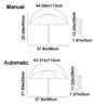 UV Protection Automatic Umbrella Automatic/Manual Sunshade Umbrella Dual Use Umbrella  Outdoor