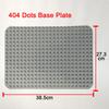 404 Dot Large Size  Baseplate Brick Big Size Plate Building Block Floor Accessories Leduo Particle Compatible Big Animal