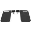 1 Pair Rear Trailing Arm Guards Mud Flaps Shockproof HDPE Steel Replacement for Polaris XP 4 1000 20
