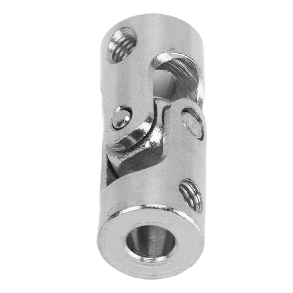 5Pcs Universal Joint Shaft Coupling 2 Stage Rotatable for RC Car Boat Motor Automotive Replacement Part 4mm