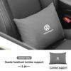D5 For Volkswagen VW Car Seat Headrest Durable Comfort Neck Support Non Slip Pillow Scirocco Passat Polo B5 B6 B7 CC Tiguan Sharan