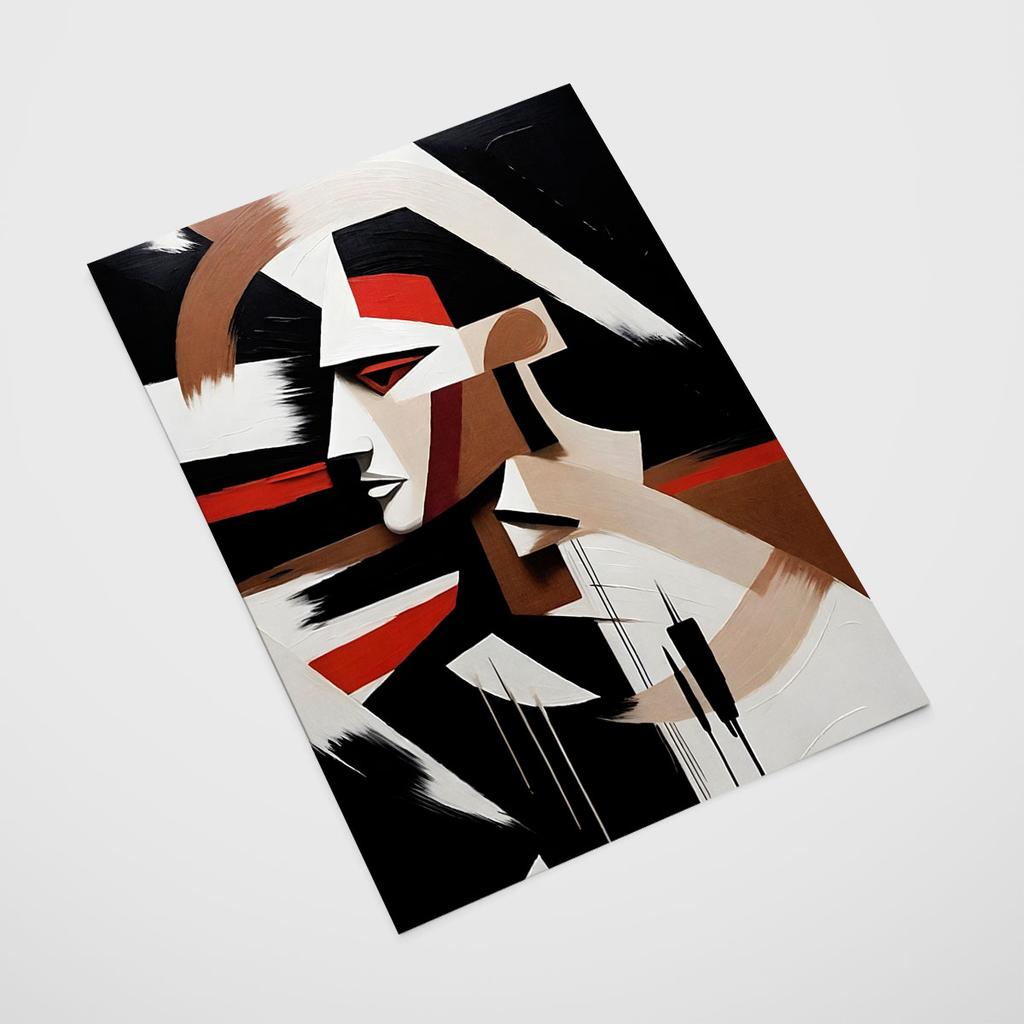 Poster Abstraction Portrait