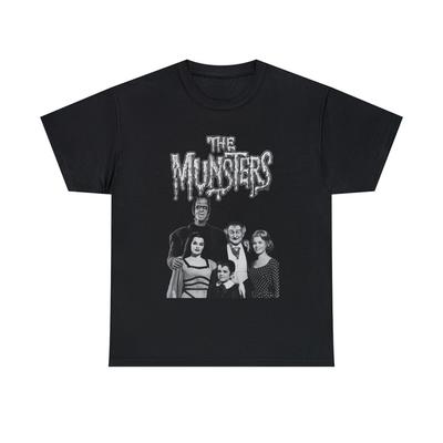 The Munsters Family Unisex Heavy Cotton Tee Unisex T-Shirt