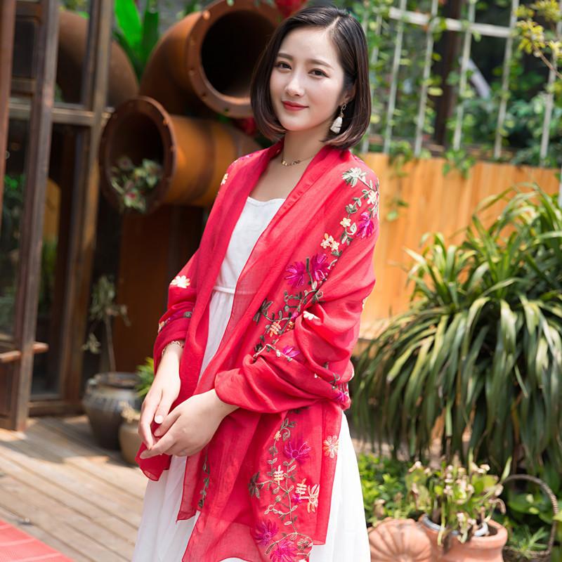 Jarní/Léto nový dámský hedvábný šátek 90 * 180 cm Simulovaný čtvercový šátek z hedvábného kepru Módní velký čtvercový šátek s potiskem Profesionální šátek