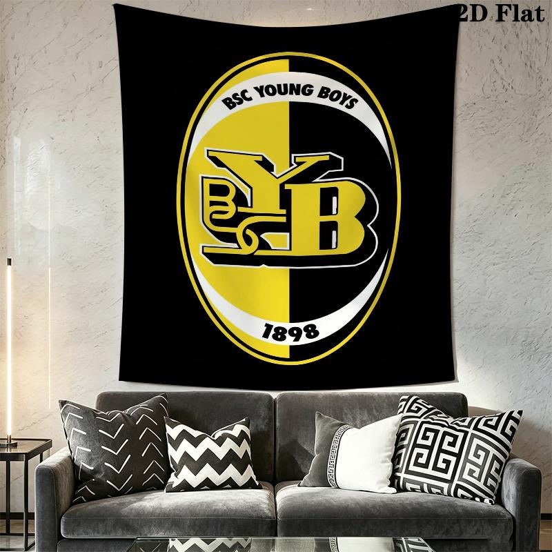 Bsc Young Boys Wall Tapestry Aesthetic Wall Hanging Printed Fabric Blanket Decorative Tapestries for Bedroom Living Room Home Decor