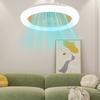 Ceiling Light Fixture With Fan Bedroom Ceiling Fans With Led Lights Remote Control Cooling Accessories Illumination Lamp For