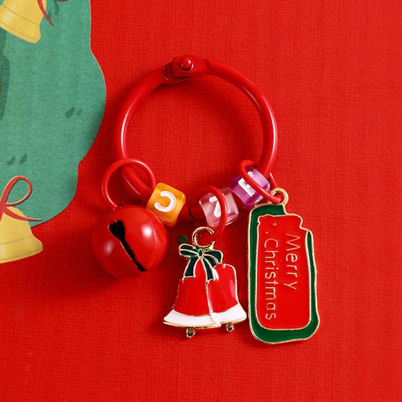 Charming Dragon Year Metal Keychain Creative Cute Bag Pendant New Year Gift
