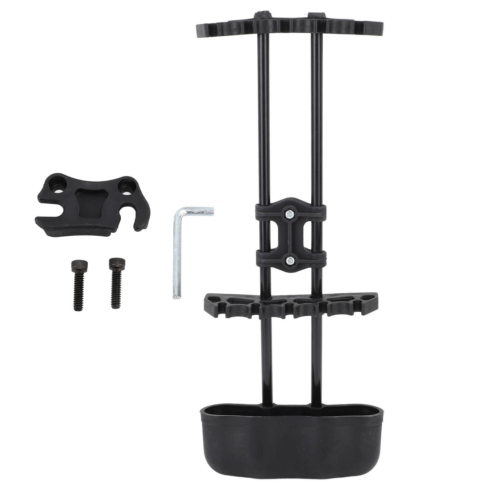 

Quick Release Bow Arrow Holder PP Plastic 5 Arrows Compound Bow Quiver for Storage