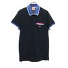 LACOSTE L!VE Short Sleeve Polo Shirt 3 Black Men's Used