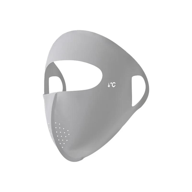 1/2Pcs Summer Full Face Mask Sun Protection Men Women Face Mask for Outdoor Travel Ice Sense Breathable Elastic Face