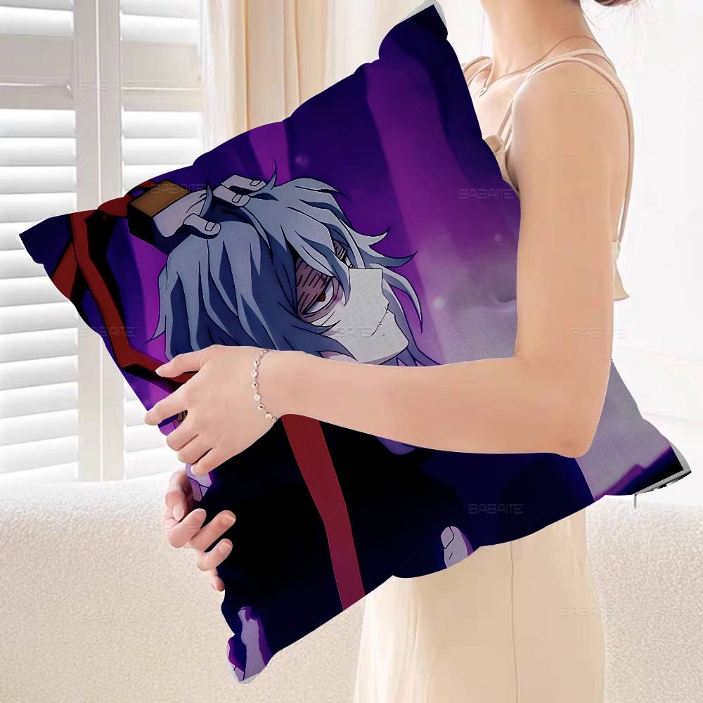 Cartoon Character Tomura Shigaraki Personalized Pillow Cover Kids Bedroom Wild Party Decor Pillowcase kid Birthday shower Gift