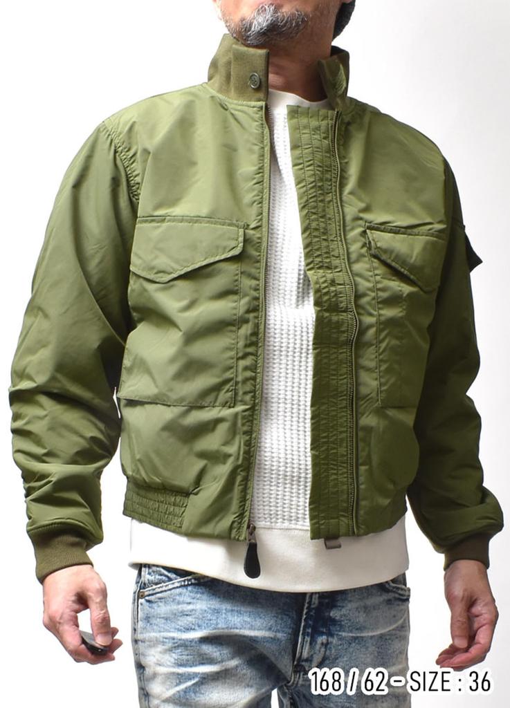 Flight Jacket [Houston] G-8 Men's (Outer/Padding/Short Length) (Size 36/Olive Drab)