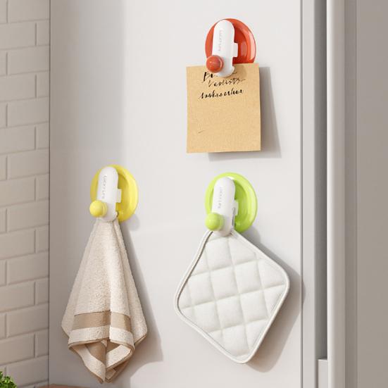 Klebehaken für die Wand Badezimmer Zahnpasta Halter Haken Wandmontierter Cliphaken für Zahnpasta Handtuch Haargummi Küchenaufbewahrung