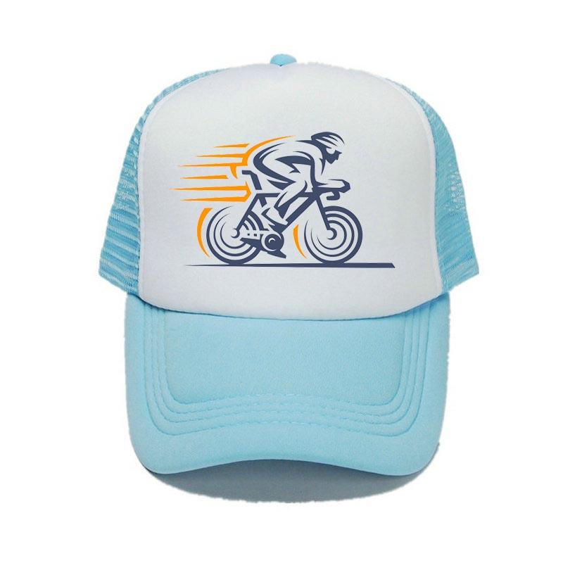 Cool Sport Cycling Trucker Hats Green Commuting Mesh Snapback Caps Unisex Bike Fanciers Shop Publicty Summer Baeball Cap YY337