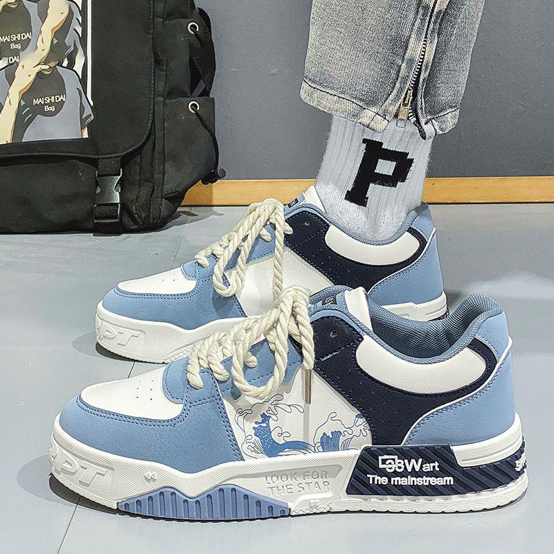 

Для кед мужские весенние новые мужские туфли в стиле колледжа модные туфли мужские очень большого размера повседневная обувь 44 [Default shoe box]