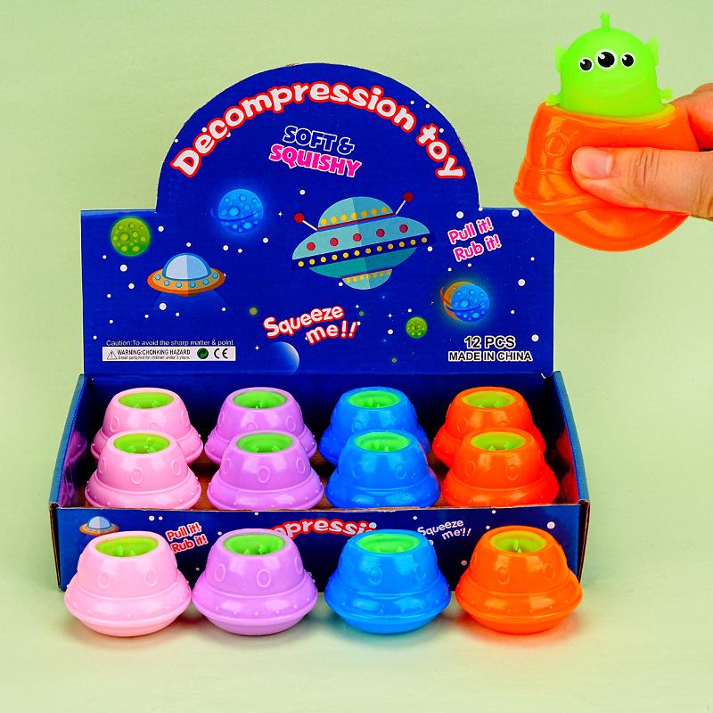 Creative Decompression Cheese Mouse & Squirrel Toy Cup