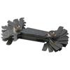Stainless Steel Cutting Gauge 55 Degree & 60 Degree Thread Measuring Gage  Industrial Measurement