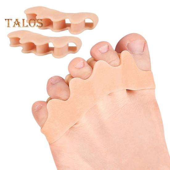 1 Paar Gel-Zehenspreizer für Frauen und Männer, Gel-Zehenspreizer zur Schmerzlinderung bei Ballenzehen, Zehenspreizer für überlappende Zehen