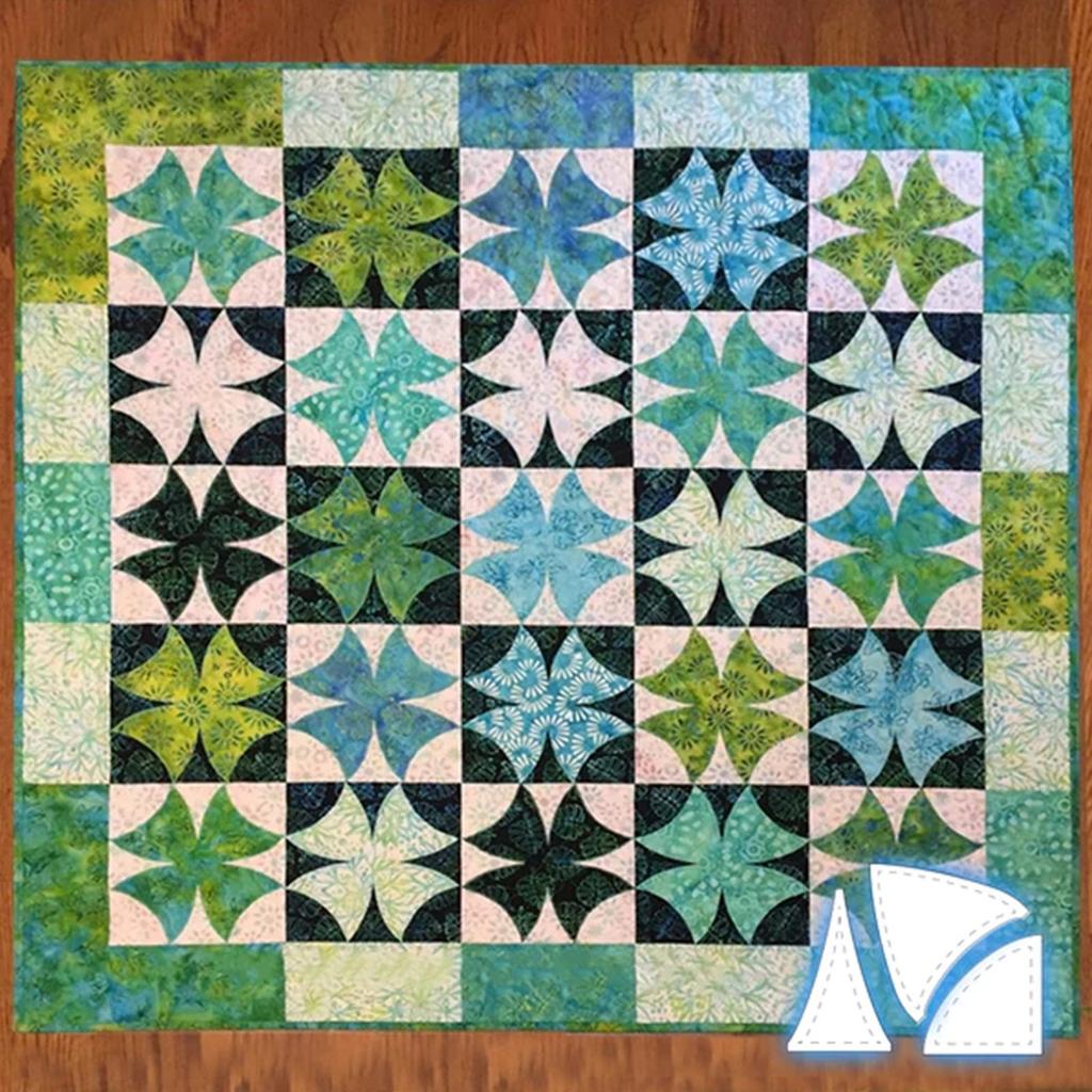 Tablecloth Braided Template Quilting Tablecloth Sewing Ruler Templates Quilting Template Sewing Ruler Templates DIY Quilting