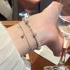 French temperament cold wind zircon star pearl bracelet light luxury bracelet sweet versatile jewelry