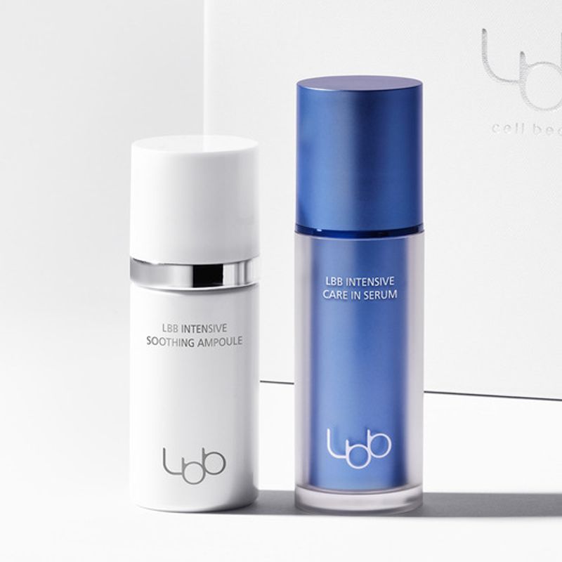 LBB Whitening, Elasticity, Lifting, and Moisture Care Set (Ampoule + Serum)
