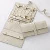 Jewelry Roll Bag High-Quality Foldable Jewelry Storage Organizer Travel Jewelry Storage Superficial Fiber For Travel Home