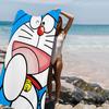 Cartoon D-Doraemons Anime Beach Swimming Towel Soft Absorbent Washcloth Children's Gifts for Kids Travel Camping Gym