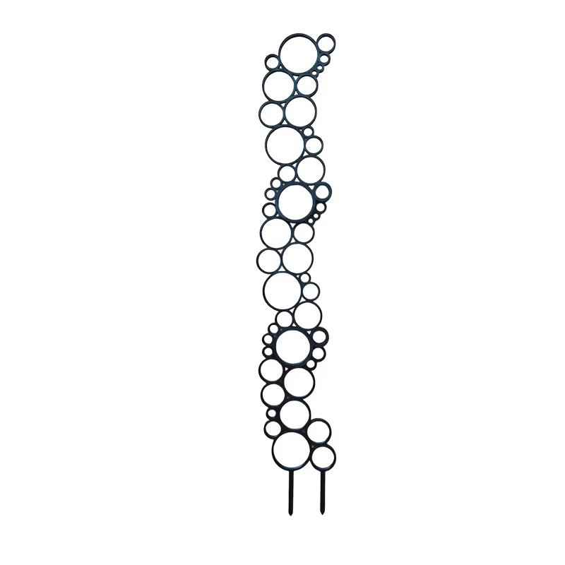 1Pcs Creative Metal Potted Plant Stand Wrought Iron Plant Trellis Support For Climbing Plants Garden Iron Art Decoration