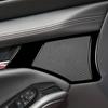 For Mazda 3 Axela 2020 2021 2022 2023 2024 Car Interior Solf Carbon Fiber / PVC Front Door Speaker Trim Sticker