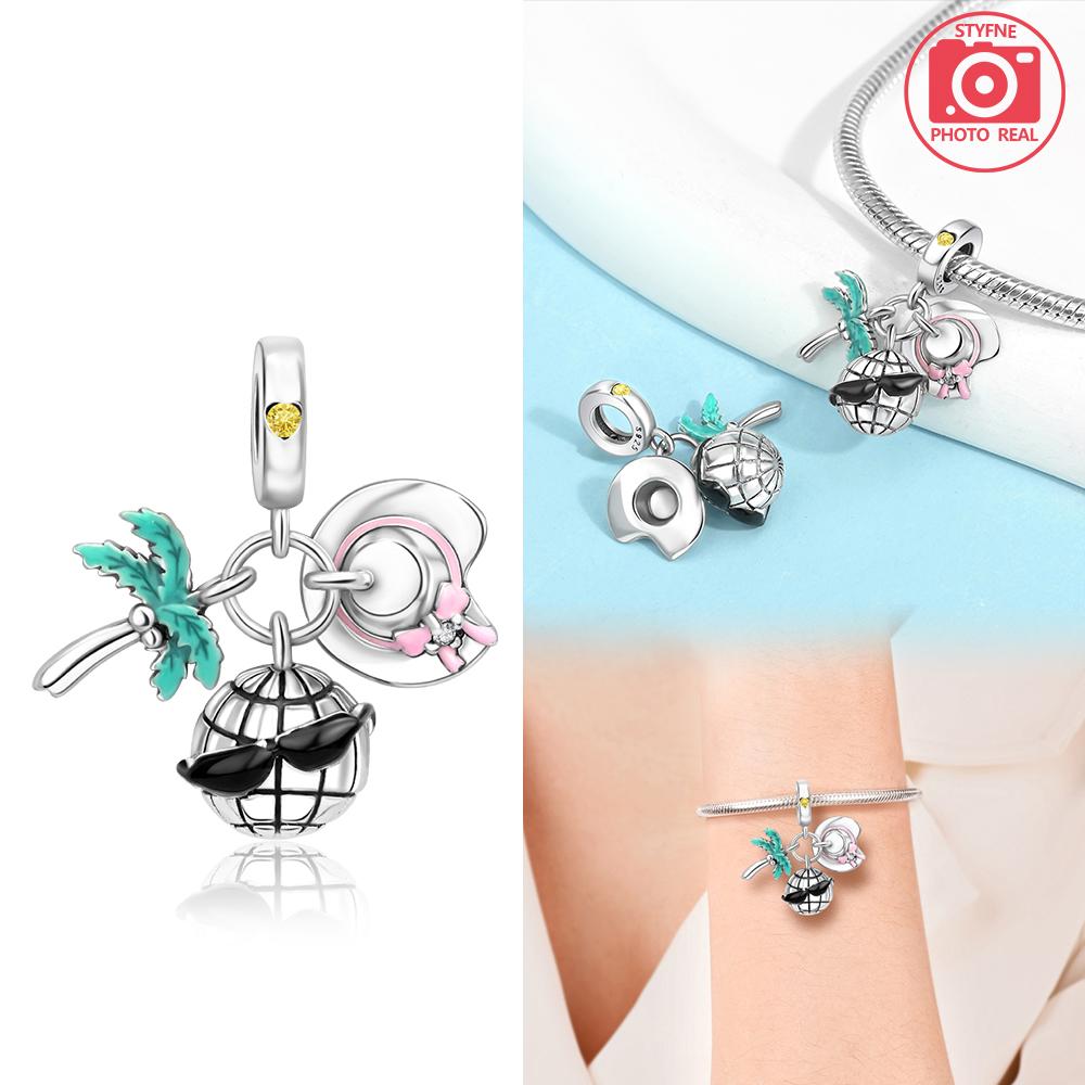 Charms Plata Tower Of Love Pendant Copper Colors For Charms Copper Colors Original Bracelet For Jewelry Making