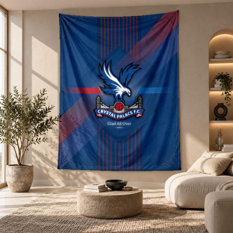 Decorative Tapestry,Crystal Palace Printed Wall Art, Lightweight Wall Hanging For Bedroom Background