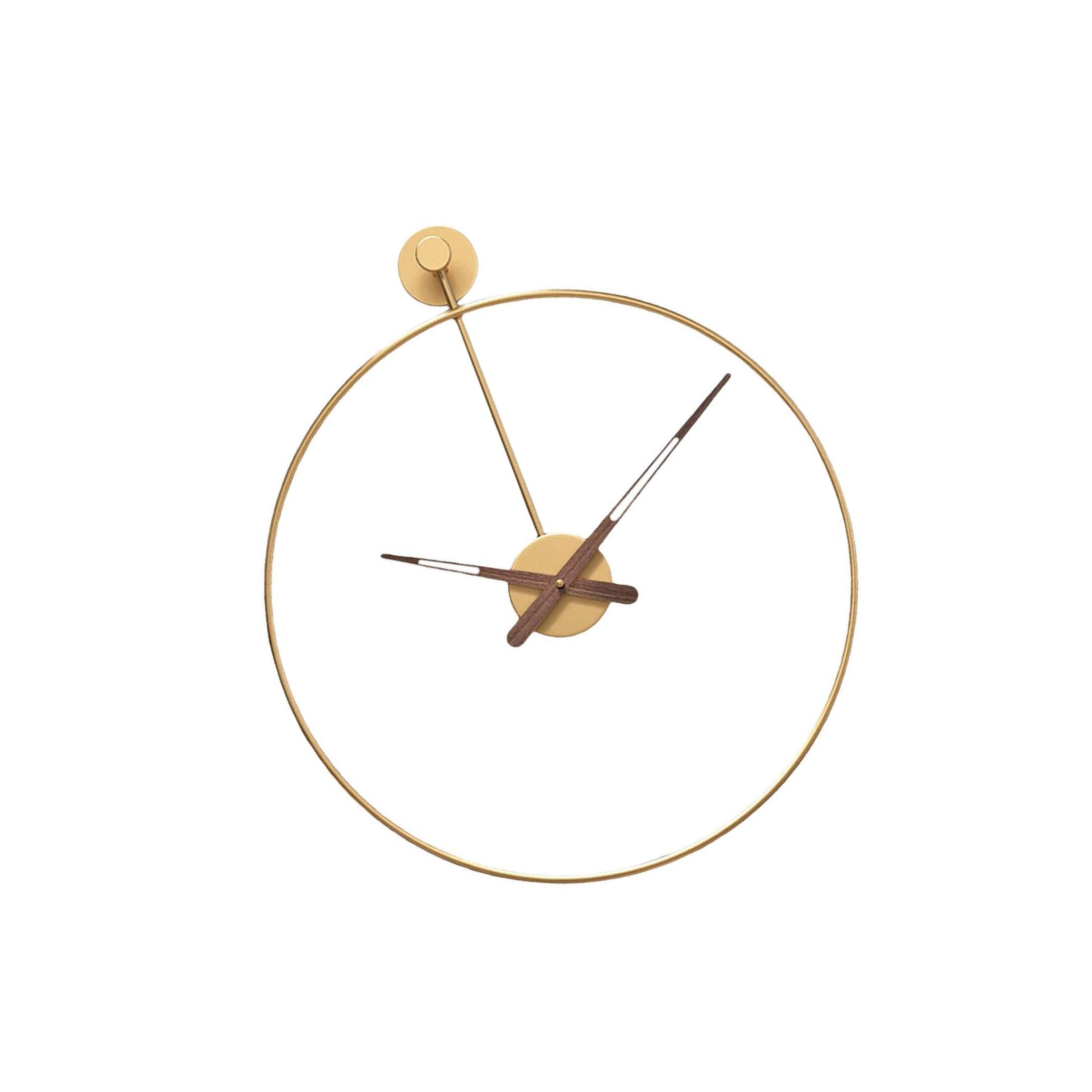 

Настенные часы Nordic не тикающие декоративные для кухни кофейни гостиной золотой