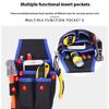 Professional Tool Organizers Belt Pouch 600D Oxford Fabric 26cm Compact Size Quick Access Design For Renovation Projects