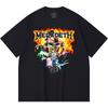 230 G/m² 100% Bomull Heavy Metal T-shirt Rockband Populärmusik Tryck Unisex Tung Bomulls-T-shirt