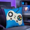 4Pcs Retro Video Game Theme Digital Printing Pillow Cover Short Plush Suitable Living Rooms Bedrooms Sofas Throw Cushion Cover