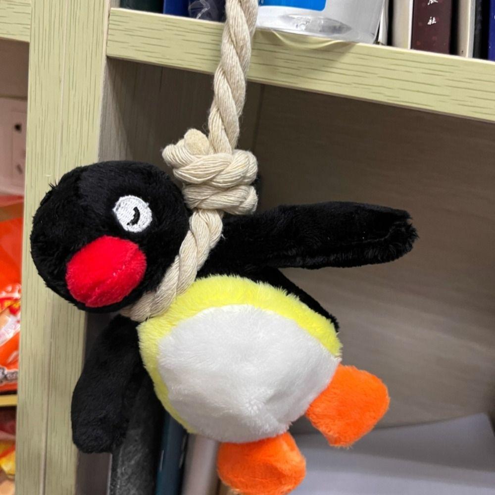 Creative Cartoon Penguin Plush Keychain Funny Creative Backpack Pendant Gift Cute Furry Plush Toys