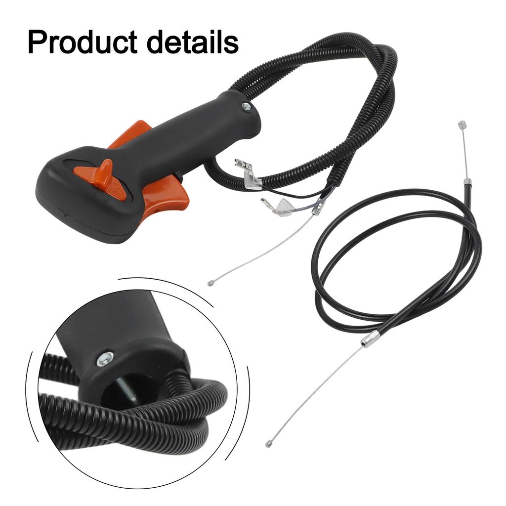 Throttle Trigger Cable Handle Switch for FS Trimmer Brushcutters 41371801109 Facilitating Efficient Operations
