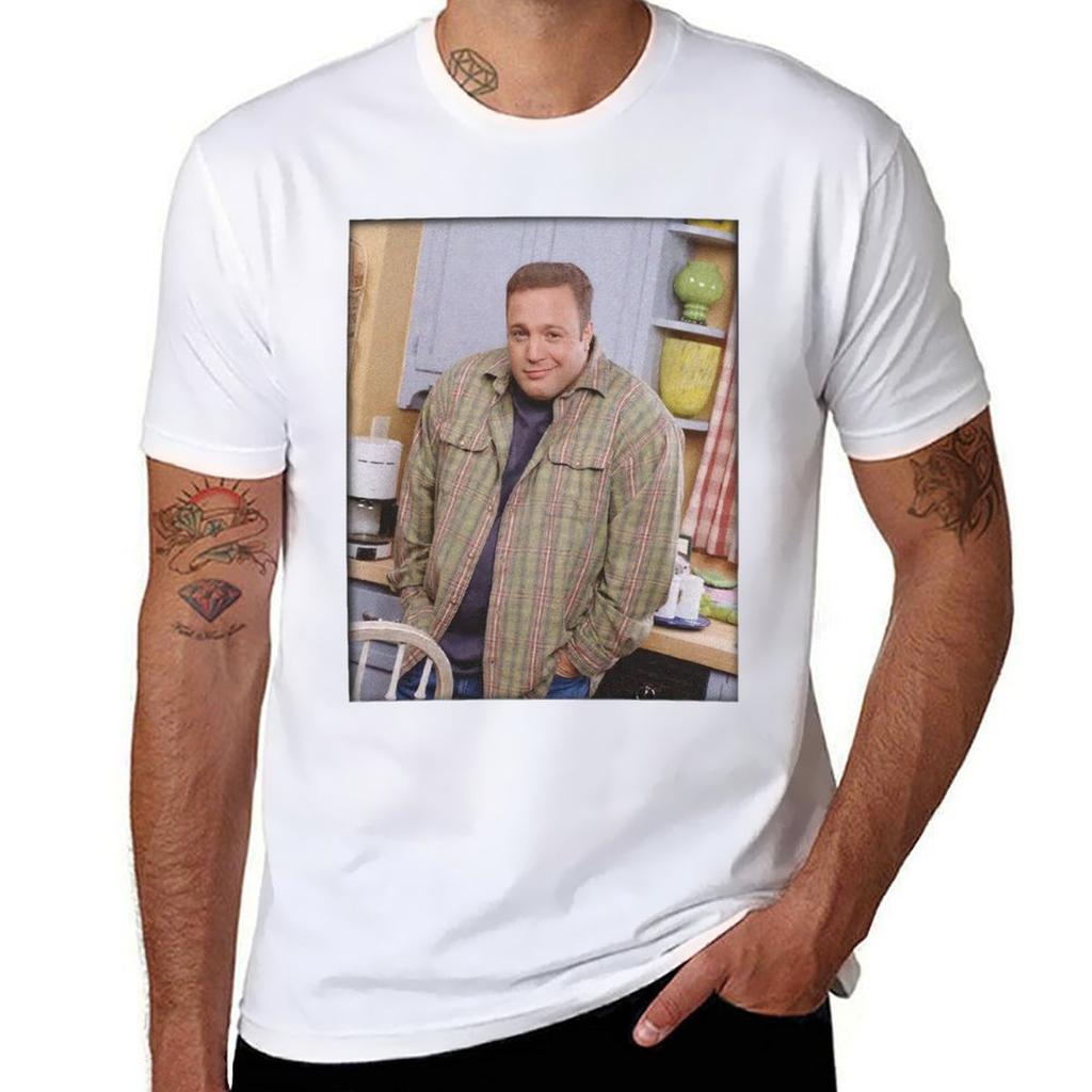 Kevin James King Of Queens Tshirt Standard Fit Solid Tee Shirt
