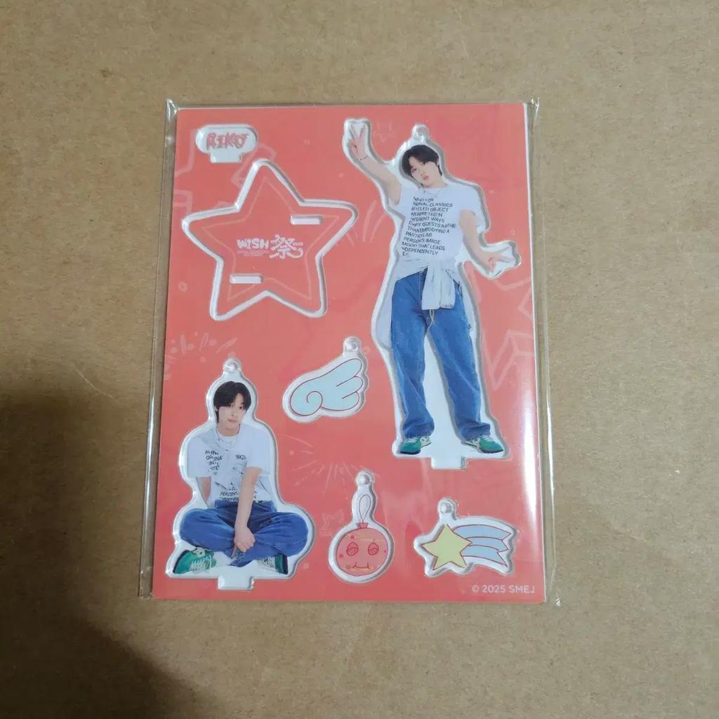 NCT (Unopened) Wish Japan Fan Meeting Summer Festival Acrylic Stand Keyring Riku