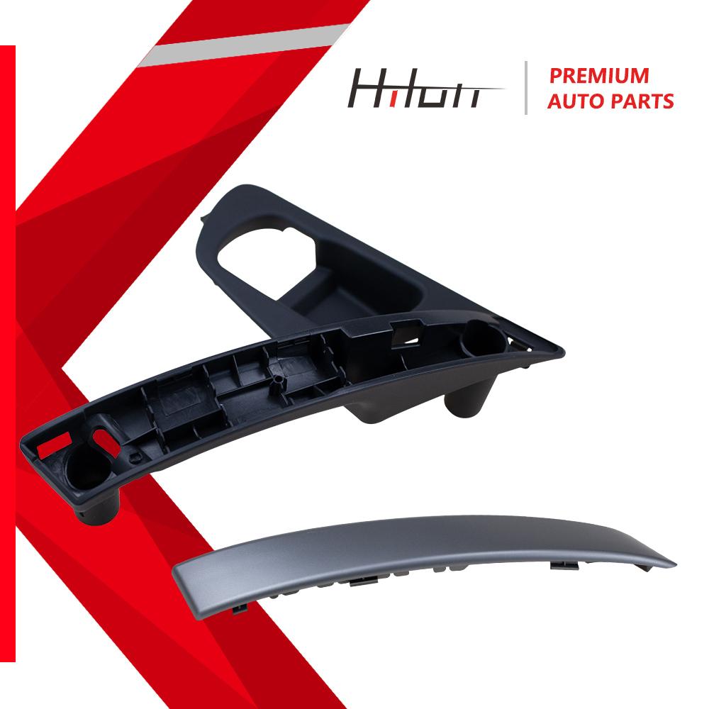 Car Interior Door Handles Silver For Nissan Qashqai j10 2007-2015 Accessories ABS