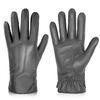 Gants en Cuir Véritable Peau de Mouton Hommes Femmes Hiver Chaud Doublure Cachemire Écran Tactile Gants de Sport pour Course à Pied Vélo Ski Conduite