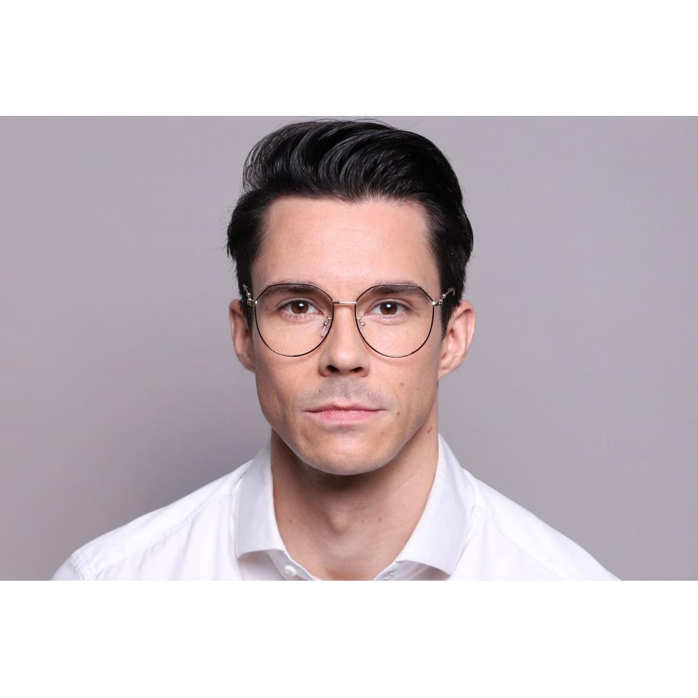 Full Rim Oval Black Smartbuy Collection Denny X9815 4 C4 Fashion Unisex Eyeglasses