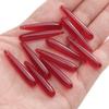 5Pcs/pack Long Water Drop Beads Charm Resin Imitation Jade Water Drop Pendant Jewelry Pendant DIY Necklace Accessories