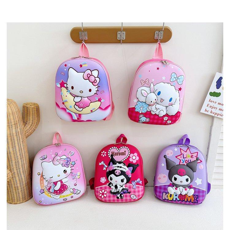 3D Animal Hard Shell Backpack for Kids (2-7 Years) - Lightweight Cartoon Design