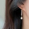 Original   Inlaid Diamonds Pearl Earrings For Women Classic Elegance Layered Earrings Hip-Hop Sweet Jewelry Gift