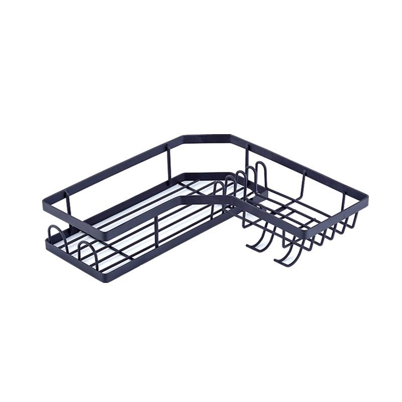 Punch-Free Bathroom Corner Shelf Rack