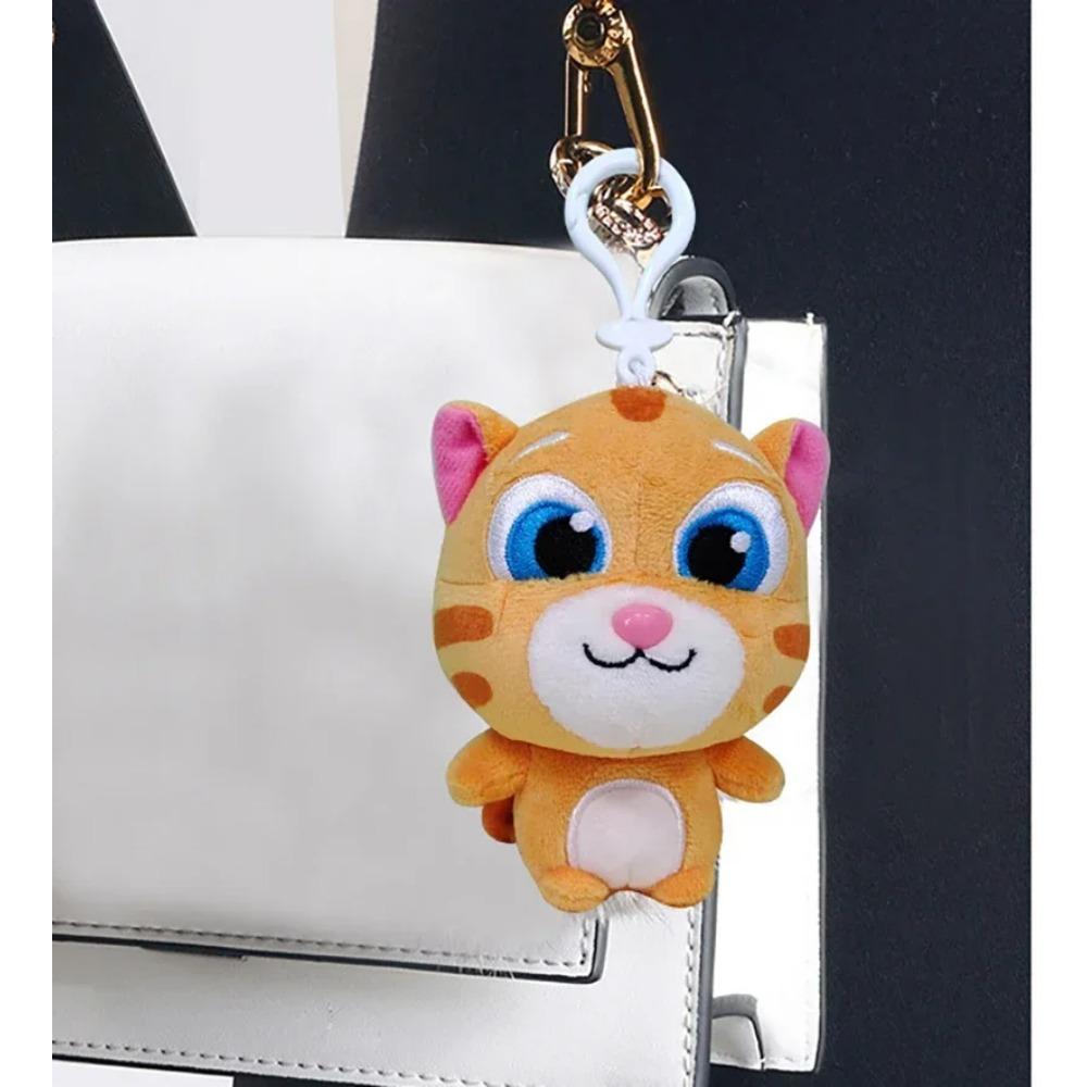 Talking Tom And Friends Plush Toys Tom Angela Soft Stuffed Dolls Cartoon Plushie Keychain Pendant Kids Birthday Christmas Gifts
