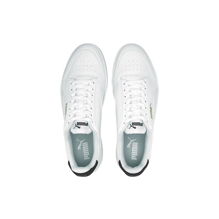 Puma Shuffle White Peacoat Unisex Sneakers Gold 309668-01