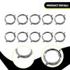 10 Pieces Shears Scissors Parts Easy Installation Accessories Sturdy Essential Components